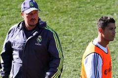 Ronaldo tuyên bố: ''Hoặc Benitez, hoặc là tôi.'' (Nguồn: eurosport.co.uk)