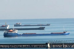 Tàu hàng của Nga bị tạm giữ tại cảng của Thổ Nhĩ Kỳ. (Nguồn: hurriyetdailynews.com)