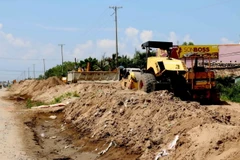 bị ảnh hưởng do thi công đường cao tốc Đà Nẵng-Quảng Ngãi