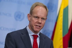 Đại sứ Anh tại Liên hợp quốc Matthew Rycroft. (Nguồn: ba.voanews.com)