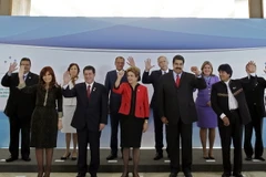 Lãnh đạo các quốc gia thành viên MERCOSUR. (Ảnh: AFP)