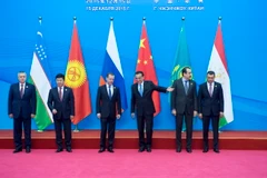 Thủ tướng các nước thành viên SCO tại hội nghị ngày 15/12. (Ảnh: THX/TTXVN)