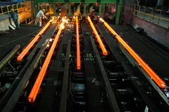 Một nhà máy sản xuất thép tại Saudi Arabia. (Nguồn: arabianbusiness.com)