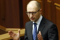 Thủ tướng Ukraine Arseny Yatsenyuk. (Ảnh: AFP)