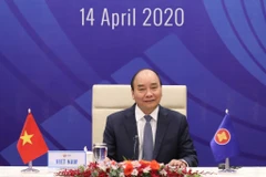 Thủ tướng Nguyễn Xuân Phúc, Chủ tịch ASEAN 2020 phát biểu khai mạc. (Ảnh: Thống Nhất/TTXVN)