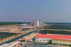 Khu công nghiệp Becamex Bình Phước (Chơn Thành, Bình Phước). (Ảnh: Dương Chí Tưởng/TTXVN)