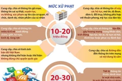  Tung tin giả mạo trên mạng bị phạt từ 10-20 triệu đồng