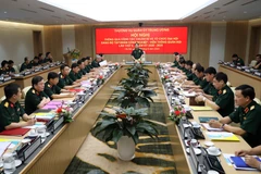 Quang cảnh hội nghị. (Nguồn: Bộ Quốc phòng)