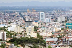 Một góc thành phố Hải Phòng, một trong 7 tỉnh, thành phố của Vùng Kinh tế trọng điểm Bắc Bộ. (Ảnh: An Đăng/TTXVN)