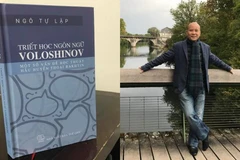 Bìa sách 'Triết học ngôn ngữ Voloshinov và một số vấn đề học thuật hậu huyền thoại Bakhtin' của Ngô Tự Lập.