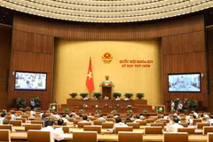 Quang cảnh phiên họp. (Ảnh: Văn Điệp/TTXVN)
