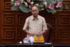 Thủ tướng Nguyễn Xuân Phúc phát biểu. (Ảnh: Thống Nhất/TTXVN)