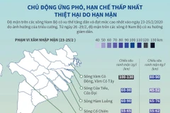 Chủ động ứng phó, hạn chế thấp nhất thiệt hại do hạn mặn