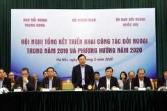 Phó Thủ tướng, Bộ trưởng Bộ Ngoại giao Phạm Bình Minh phát biểu. (Ảnh: Lâm Khánh/TTXVN)