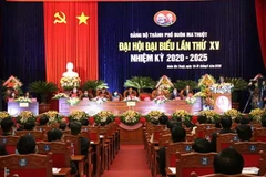 Quang cảnh Đại hội. (Ảnh: Tuấn Anh/TTXVN)