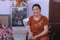 Bà Đoàn Thị Hoa. (Ảnh: Vietnam+)