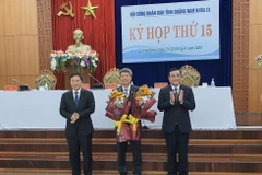 Ông Hồ Quang Bửu được bầu làm Phó Chủ tịch Ủy ban Nhân dân tỉnh Quảng Nam nhiệm kỳ 2016-2021. (Nguồn: Quangnam.gov.vn)