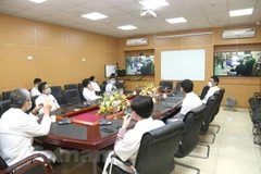 Các bác sỹ hội chẩn trực tuyến. (Ảnh minh họa. Nguồn: Vietnam+)