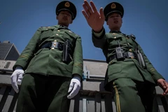 Công an Trung Quốc. (Nguồn: AFP)