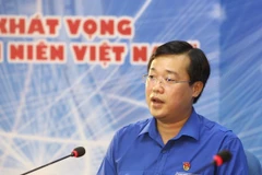 Ủy viên dự khuyết Trung ương Đảng, Bí thư thứ Nhất Trung ương Đoàn Lê Quốc Phong. (Nguồn: TTXVN)
