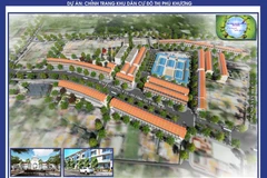 Dự án Chỉnh trang khu dân cư đô thị Phú Khương. (Nguồn: Vietnam+)