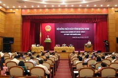 Quang cảnh kỳ họp. (Ảnh: Đức Hiếu/TTXVN)