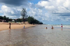Bãi biển Bãi Dài, xã Gành Dầu, huyện đảo Phú Quốc (Kiên Giang). (Ảnh: Lê Huy Hải/TTXVN)