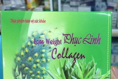 Bộ Y tế cảnh báo thực phẩm Loss Weight Phục Linh Collagen bị làm giả