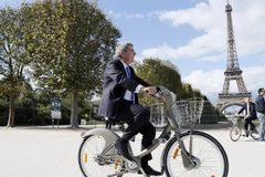 Số lượng người đi xe đạp ở Paris tăng mạnh. (Nguồn: Wanderlustcrew)