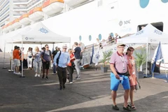 Bà Rịa-Vũng Tàu: Tàu du lịch 5 sao MSC Splendida cập cảng Thị Vải