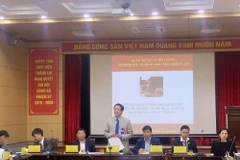 Tổng Cục trưởng Tổng cục Địa chất và Khoáng sản Việt Nam Đỗ Cảnh Dương. (Ảnh: Thu Hằng/TTXVN)