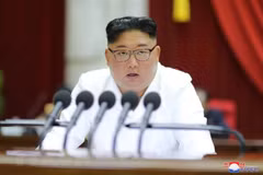 Nhà lãnh đạo Triều Tiên Kim Jong-un. (Nguồn: Yonhap/TTXVN)