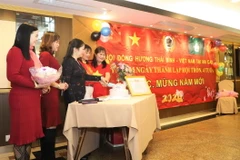 Hội đồng hương Thái Bình kỷ niệm 4 năm thành lập. (Ảnh: Xuân Tuấn-Hoài Nam/Vietnam+)