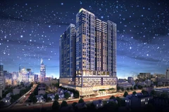 Phối cảnh bên ngoài dự án The Grand Manhattan. (Nguồn: Vietnam+)