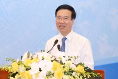 Ông Võ Văn Thưởng, Ủy viên Bộ Chính trị, Bí thư Trung ương Đảng, Trưởng Ban Tuyên giáo Trung ương. (Ảnh: Phương Hoa/TTXVN)