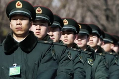 Binh sỹ Trung Quốc. (Nguồn: Reuters)