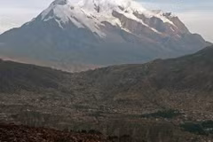 Đỉnh Illimani. (Nguồn: EFE)