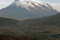 Đỉnh Illimani. (Nguồn: EFE)