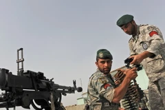 Binh sỹ Iran trong một cuộc tập trận. (Nguồn: THX/TTXVN)