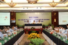 Quang cảnh hội thảo. (Ảnh: Thanh Vũ/TTXVN)