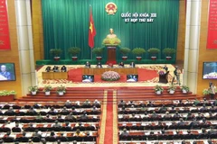 Toàn cảnh khai mạc Kỳ họp. (Ảnh: Nhan Sáng/TTXVN)