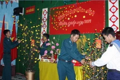 Xuân đang về với quân và dân trên đảo Trường Sa