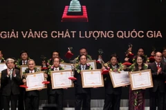 82 doanh nghiệp được tặng Giải Chất lượng quốc gia