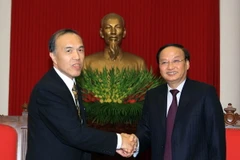 Trưởng ban Tổ chức Trung ương tiếp đoàn chuyên gia Nhật Bản