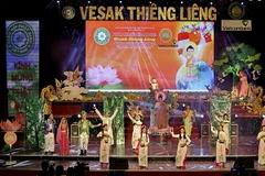 Chương trình nghệ thuật Phật giáo là sự kiện quan trọng trong khuôn khổ Đại lễ Vesak 2025. (Ảnh minh họa: TTXVN)