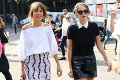 Phong cách đường phố thanh lịch tại Tuần lễ Thời trang London