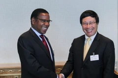 Phó Thủ tướng Phạm Bình Minh tiếp xúc bên lề khóa họp LHQ