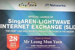 Singapore khai trương mạng Internet nhanh nhất Đông Nam Á