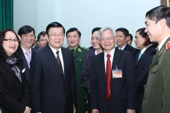 Chủ tịch nước nói chuyện với lớp dự nguồn cán bộ cao cấp 