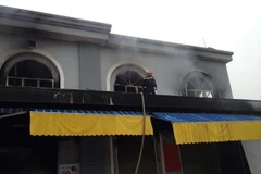 Dập tắt kịp thời đám cháy chợ Bảo Lộc ở Lâm Đồng